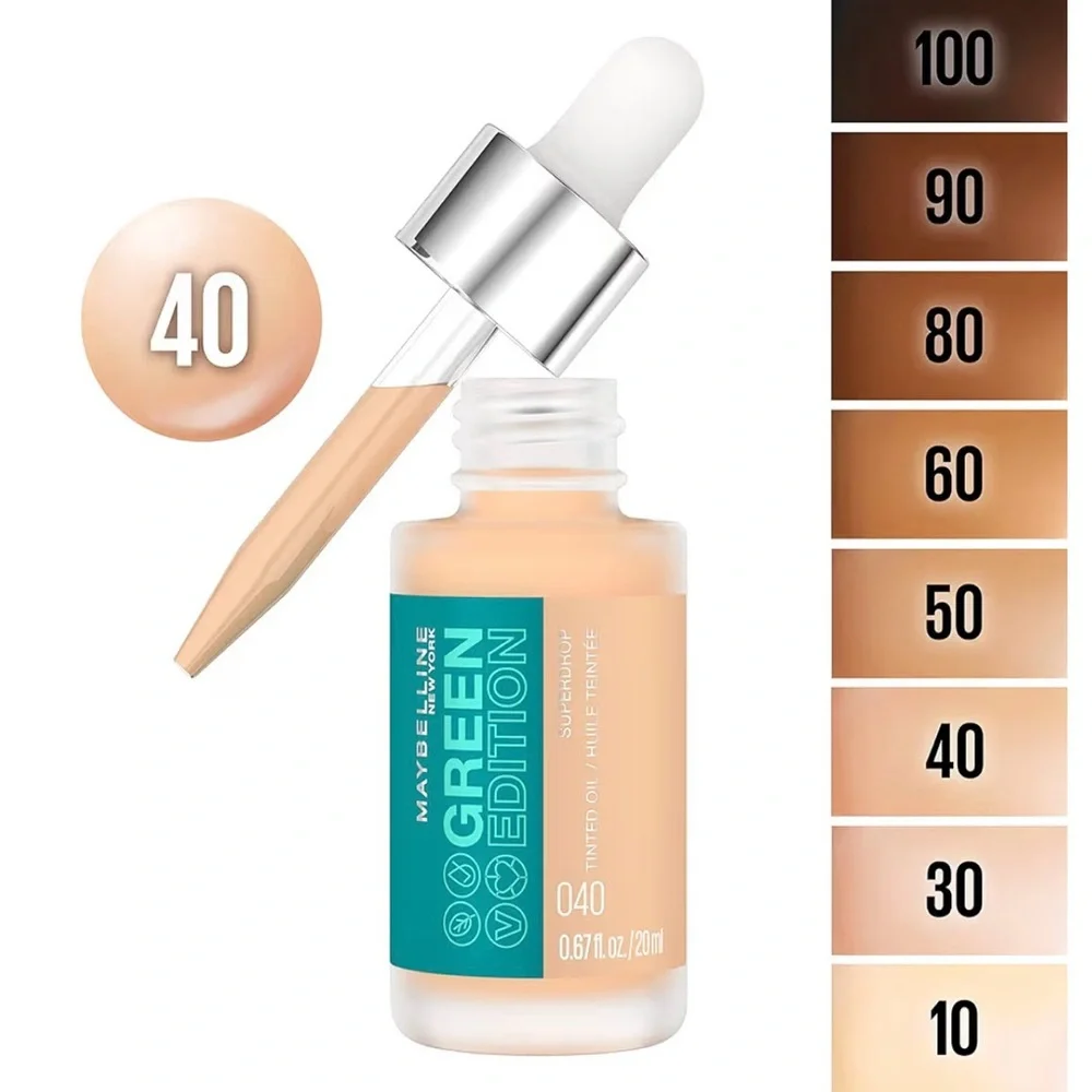 Maybelline New York Green Edition Superdrop Oil Foundation